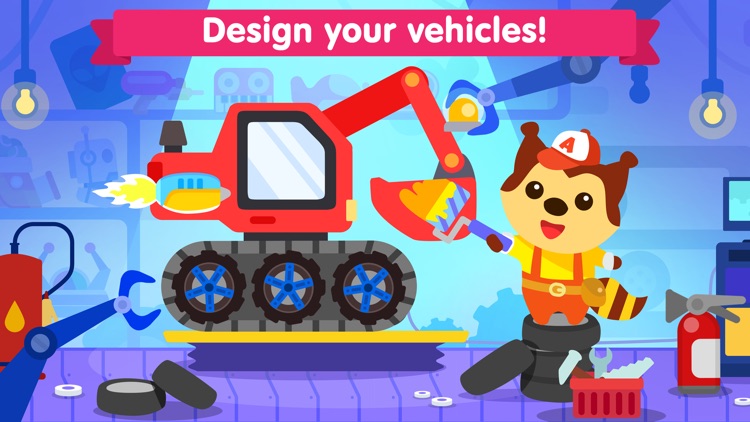 Car game for kids and toddler