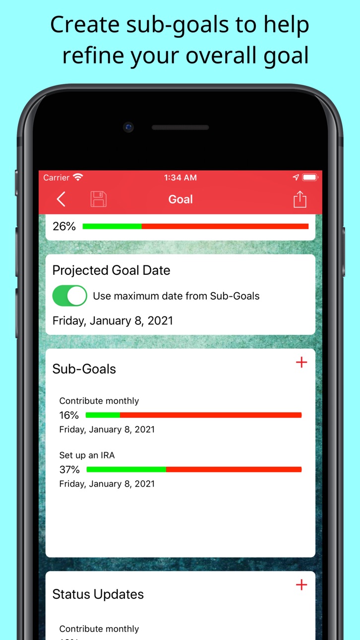 iPhone screenshot
