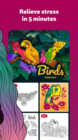 Game screenshot Lotus: Coloring book apk