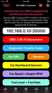 kia obd app iphone screenshot 2