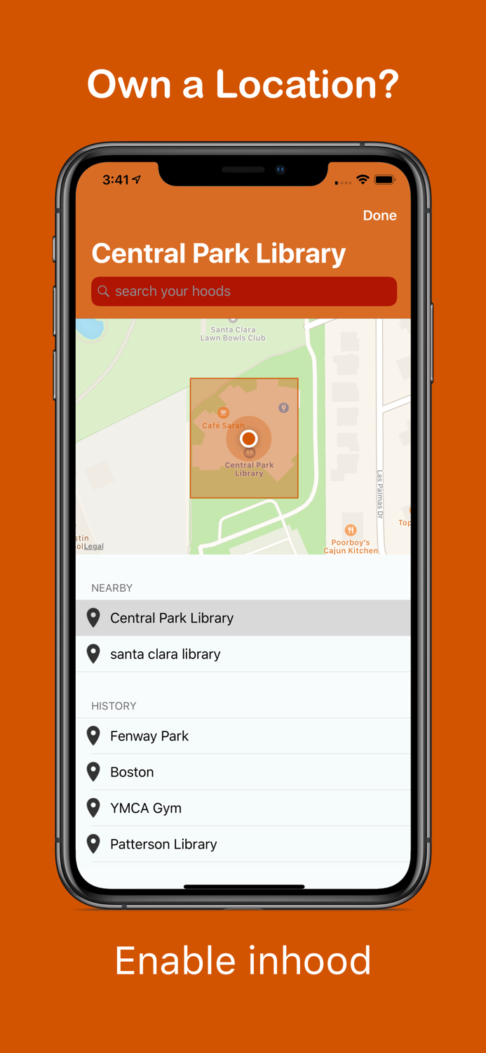 Inhood - Live Bulletin Board