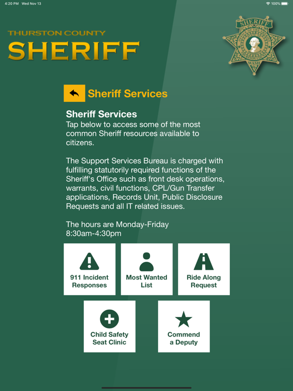 Screenshot #6 pour Thurston County Sheriff