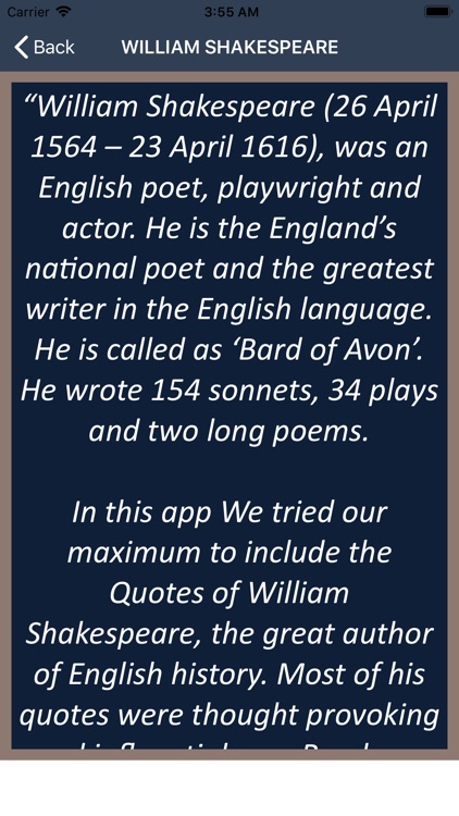 Wisdom of William Shakespeare