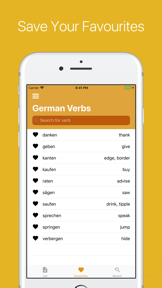 German Verb Conjugator Pro screenshot
