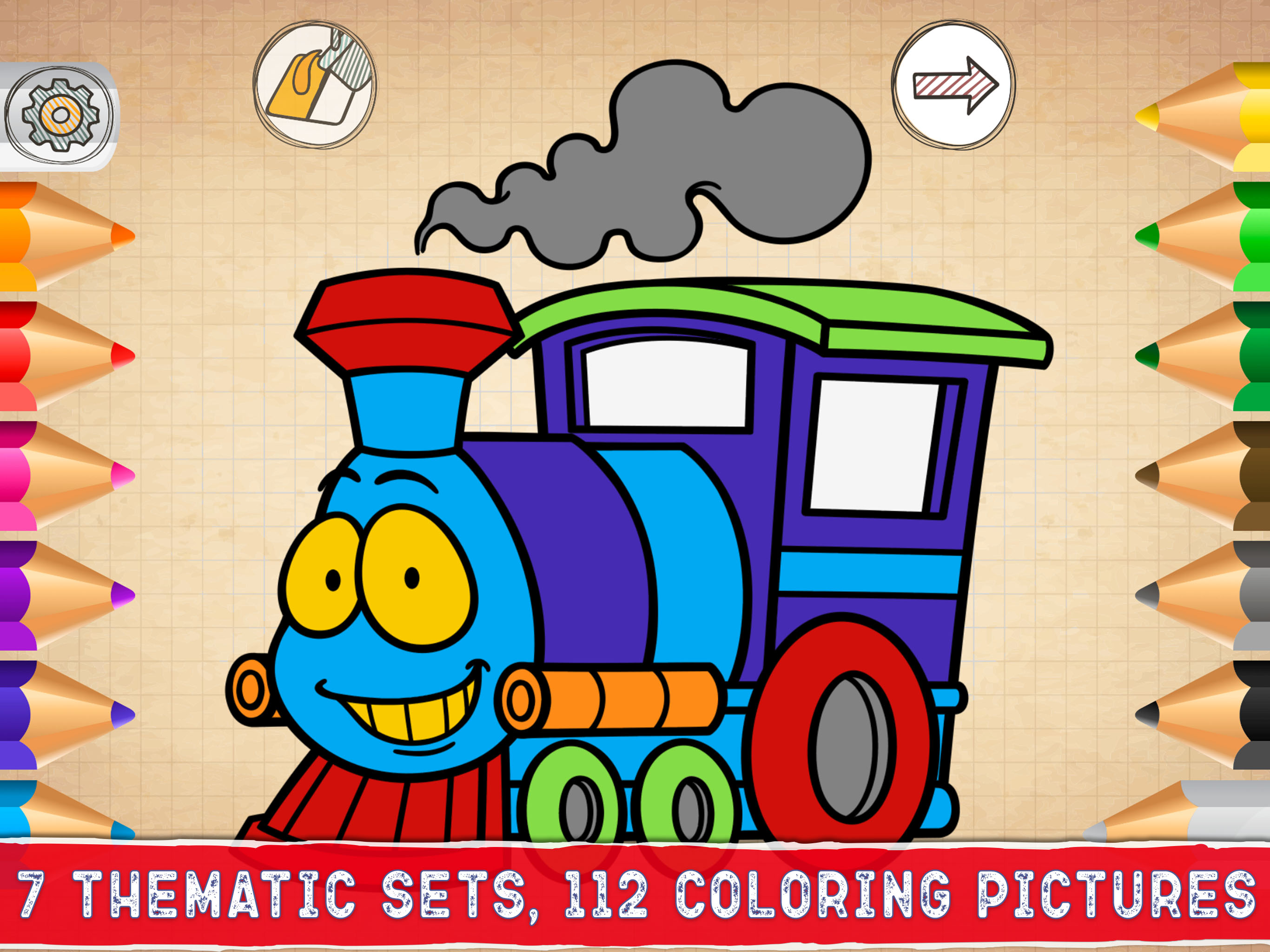 Baby games: my simple coloring screenshot 8