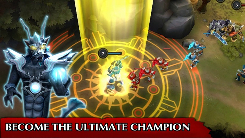 Legendary Heroes MOBA Offline screenshot 2