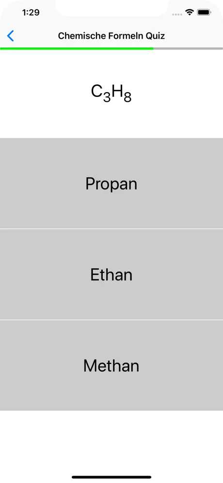 Chemische Formeln Quiz