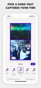 Vibes Video Collage Editor screenshot #8 for iPhone