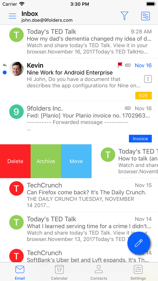 Nine Mail - Email & Calendar - v1.4.49 - (iOS)