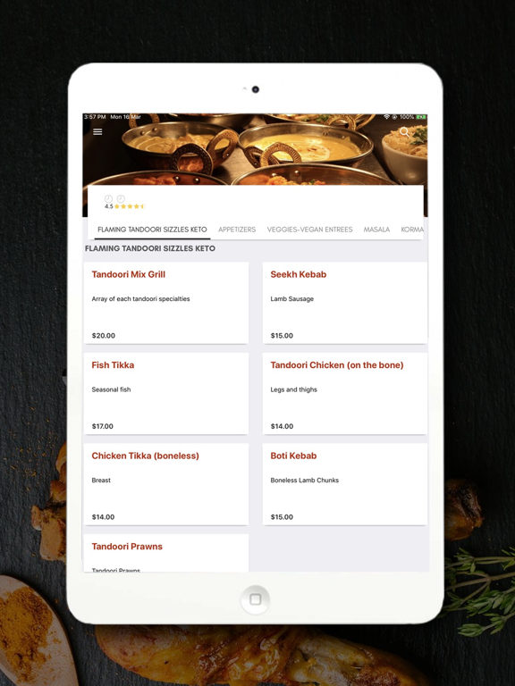 Screenshot #4 pour Tandoori Flames Restaurant