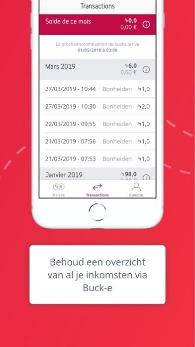 Buck-e voor handelaars Screenshot