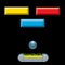 The game consists in knocking out bricks with a ball