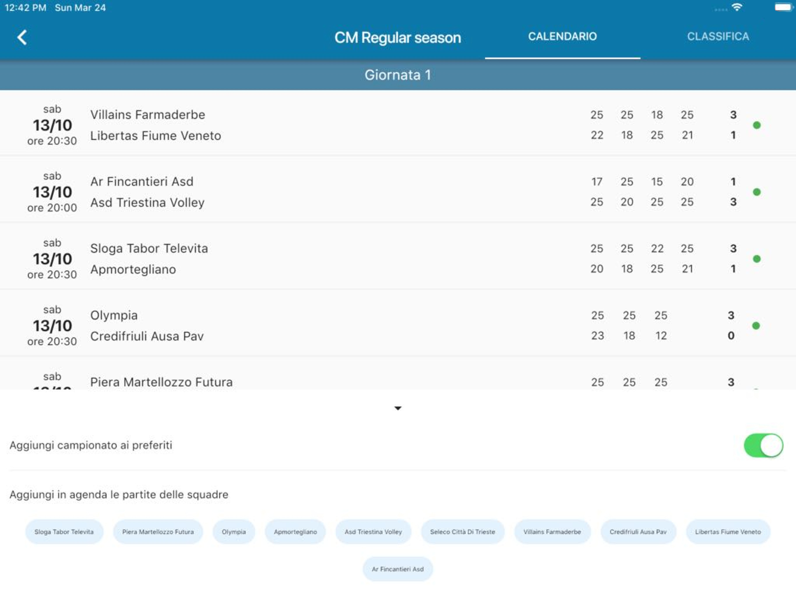 Bale - Pallavolo FVG