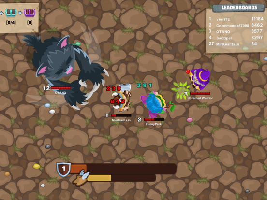 Screenshot #4 pour MiniGiants.io