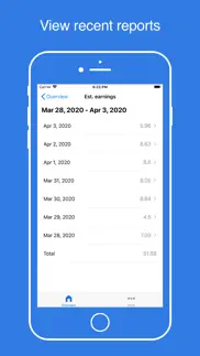 adsearnings - see ads income iphone screenshot 3