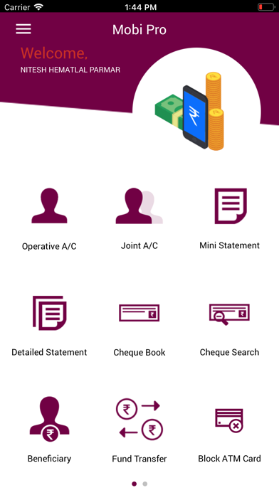 Nawanagar Bank Screenshot