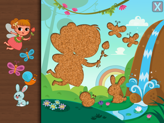 Fairy Tales Puzzles for Kids iPad screenshot