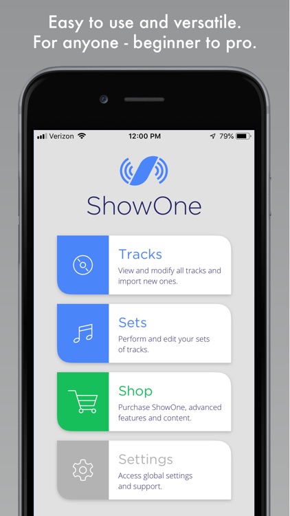 ShowOne - Pro Backing Tracks screenshot-4