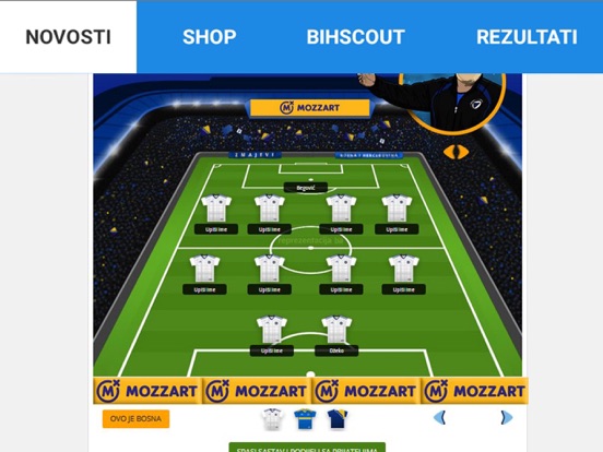 Screenshot #5 pour Reprezentacija.ba