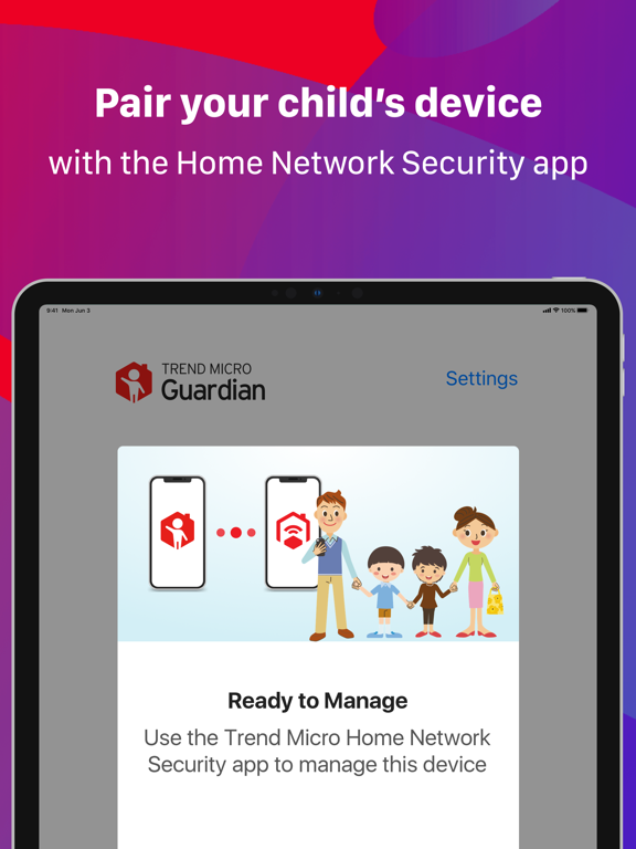 Trend Micro Guardian iPad screenshot
