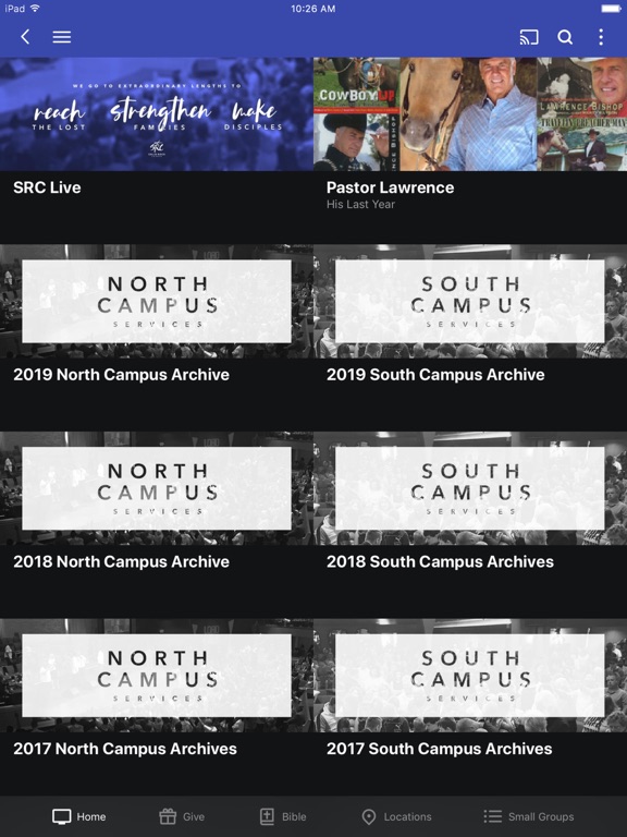 SRC App iPad screenshot 2 - Lifestyle app