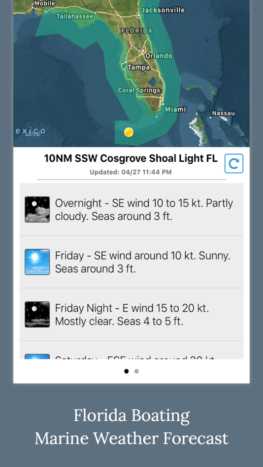 Florida Boating Weather - 1.0.16 - (iOS)