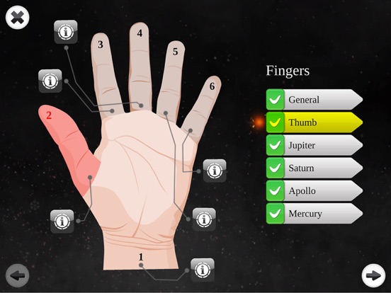 Screenshot #5 pour Palm Reading Lite