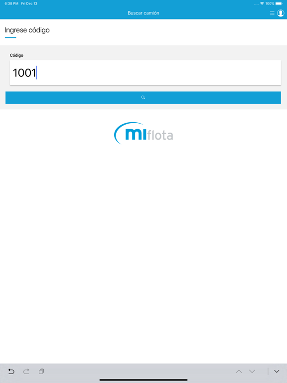 MiFlota Melón iPad screenshot