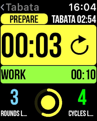 Apple Watch screenshot