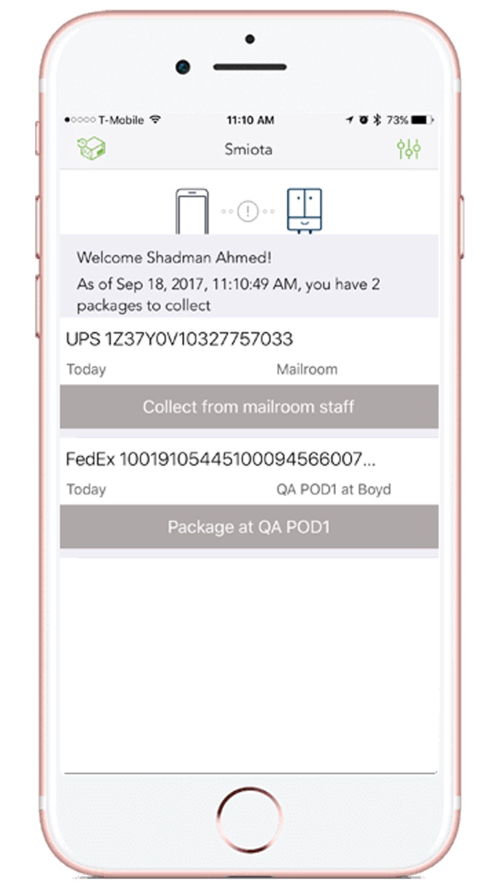 iPhone screenshot