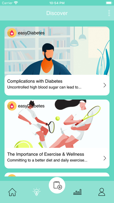 easyDiabetes iPhone screenshot 2 - Medical app