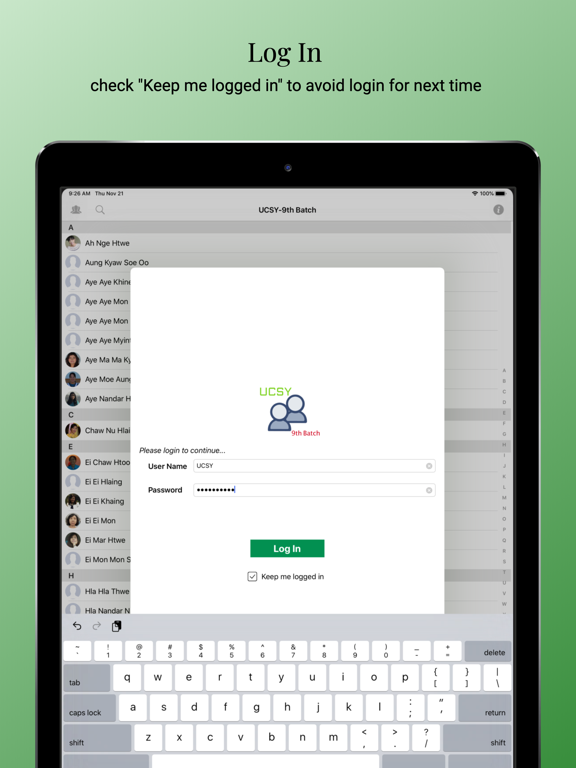 Screenshot #5 pour UCSY 9th Batch Yearbook