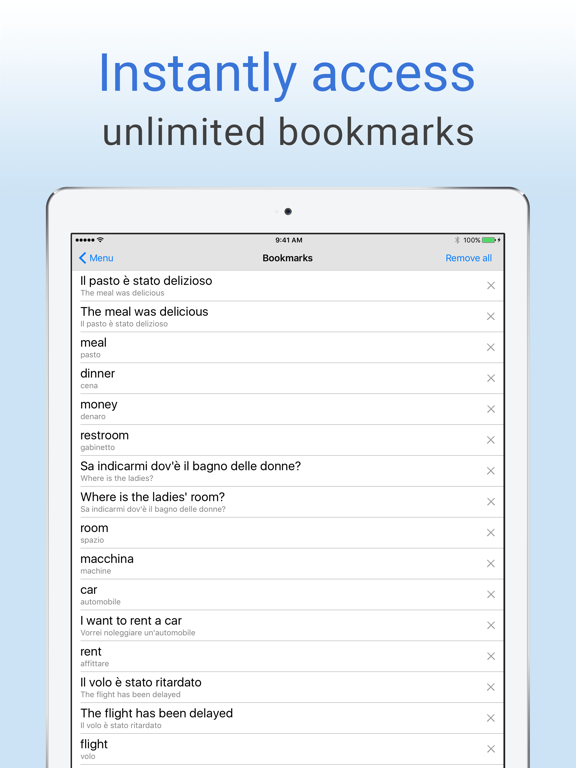 Screenshot #4 for English-Italian Dictionary.