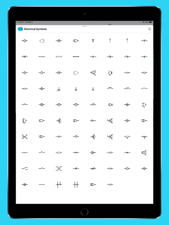 Screenshot #4 pour Electrical Symbols