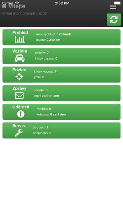 Screenshot #1 pour T-Cars Fleet Management