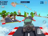 Car Stunts 3D - Sky Parkour ipad bilder 2