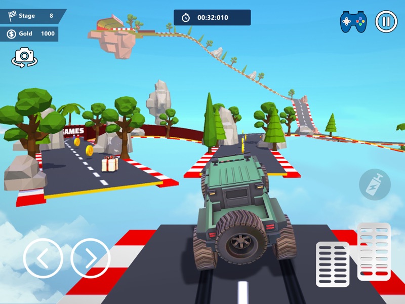 Car Stunts 3D - Sky Parkour screenshot 9