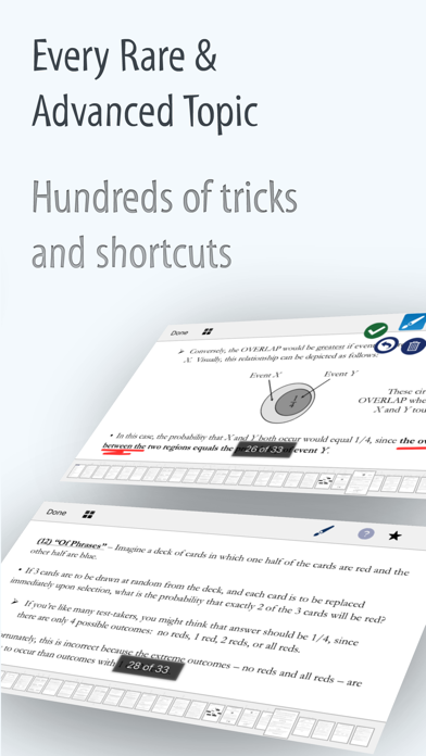 GRE Math by Sherpa Prep iPhone screenshot 2 - Education app