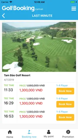 Game screenshot Vietnam Golfbooking apk
