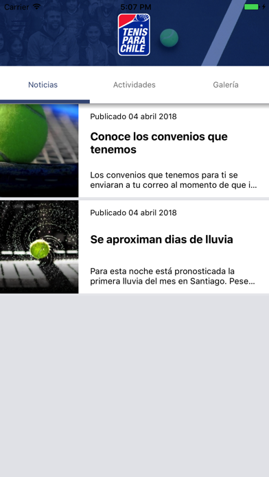 Tenis para Chile screenshot 3