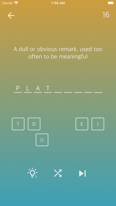 Screenshot #1 pour Word Monkey