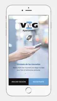 vng aparcaments app iphone capturas de pantalla 1