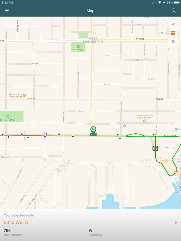 Screenshot #6 pour Kitsap Transit Tracker