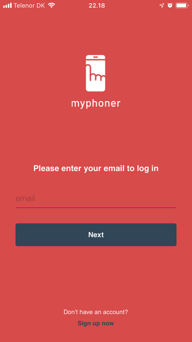 Screenshot #1 pour Myphoner Mobile
