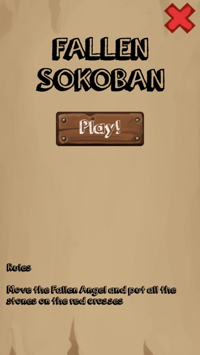 screenshot of Fallen Sokoban 1