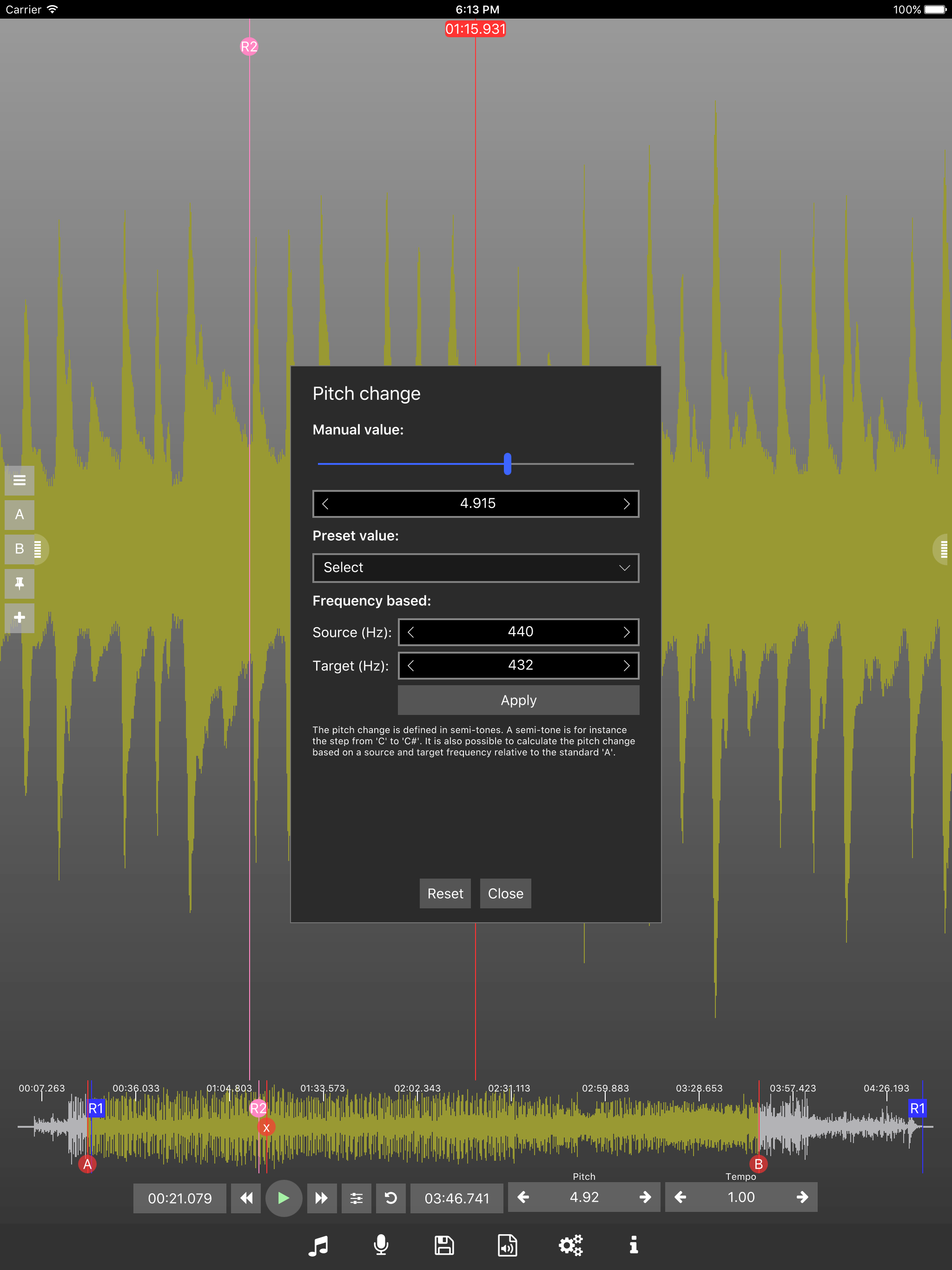 Music Speed Changer Lite 2 screenshot 4
