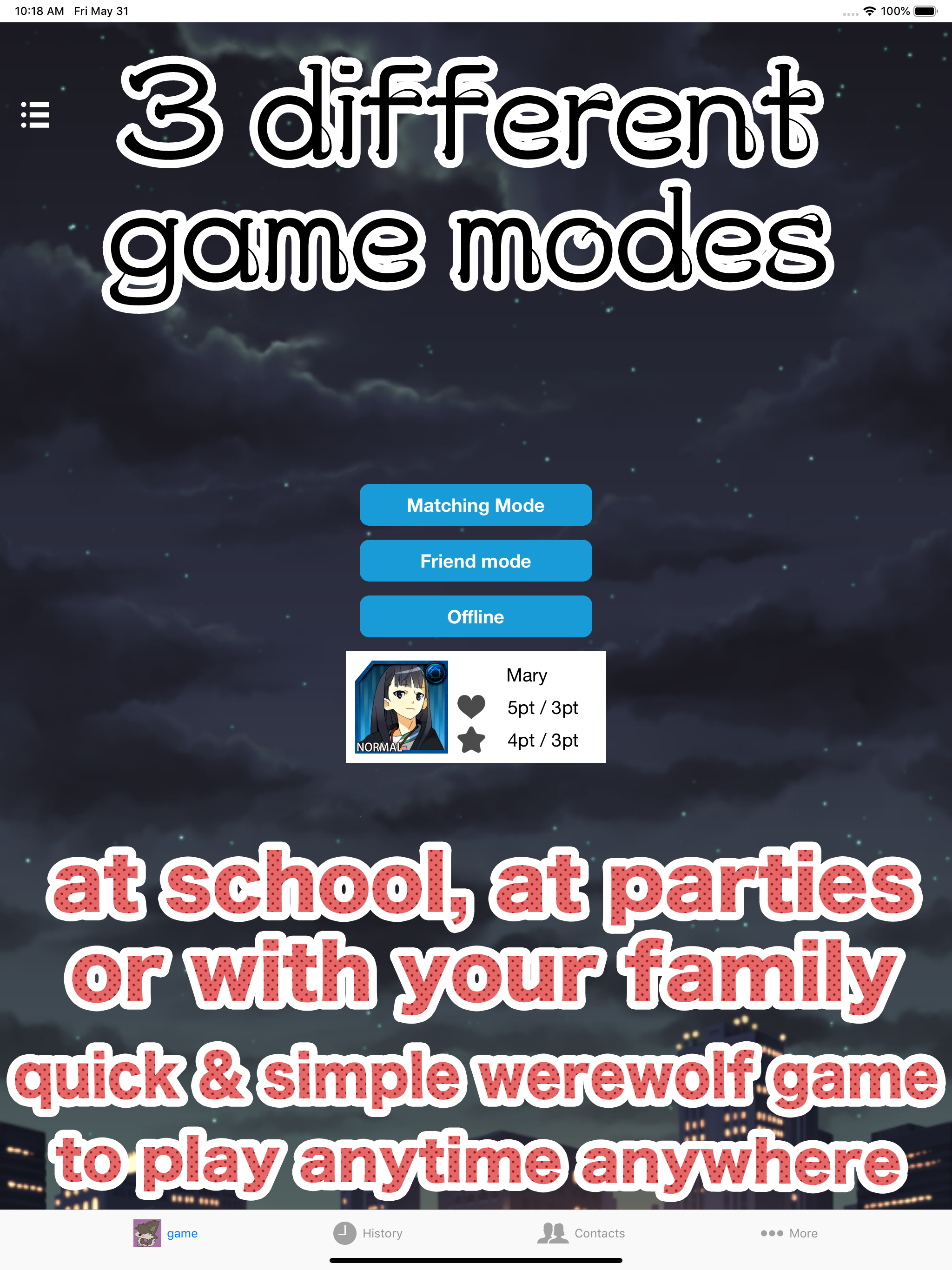 WordWolf - Werewolf game