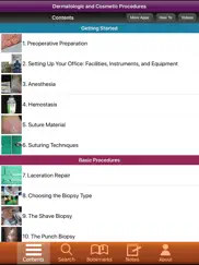 derm and cosmetic procedures ipad bildschirmfoto 2