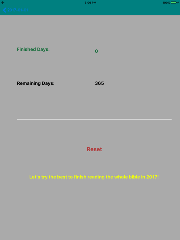 Daily English Bible iPad screenshot 4 - Reference app