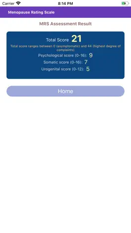 Game screenshot Menopause Rating Scale hack
